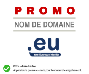 Promotion sur le nom de domaine .EU