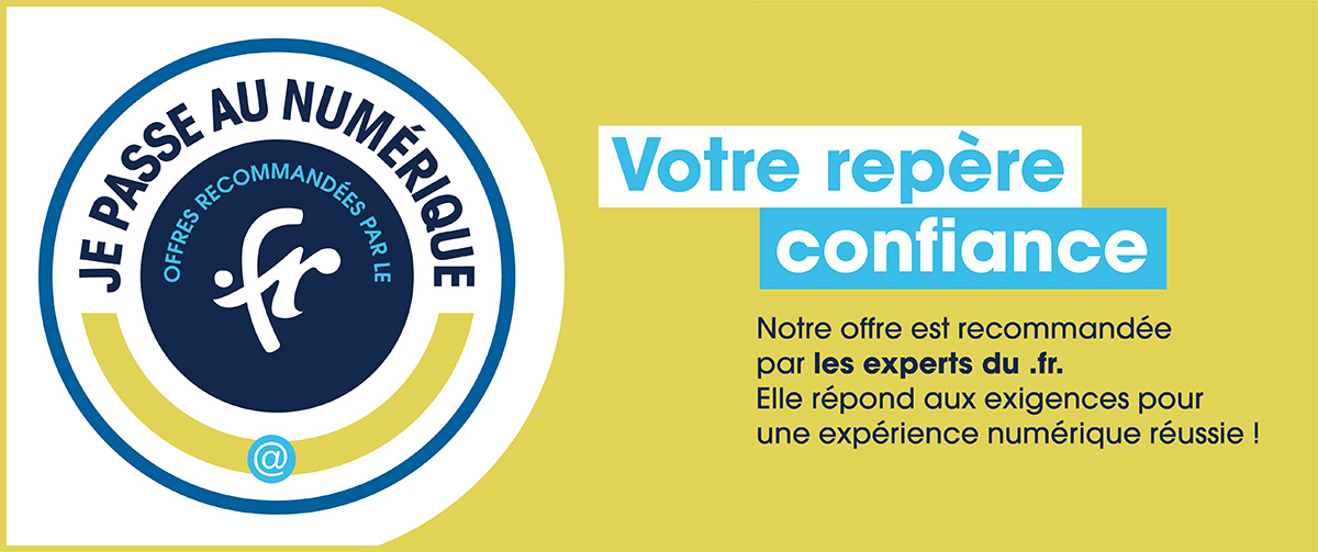 Offre recommandée par les experts du .fr